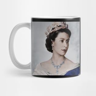 Queen Elizabeth II Young Mug